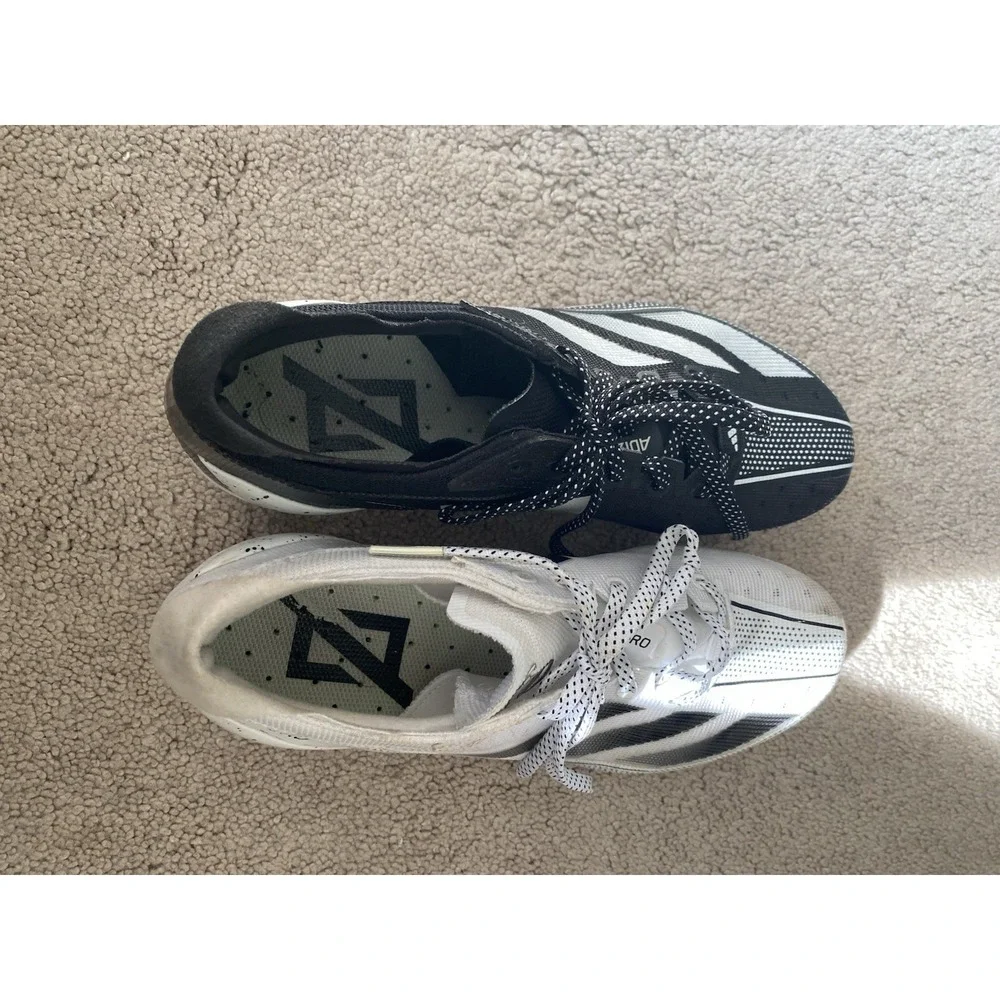 Adidas Adizero Electric Mens Size 9 Snack Attack Milk N Oreos Football Cleats
